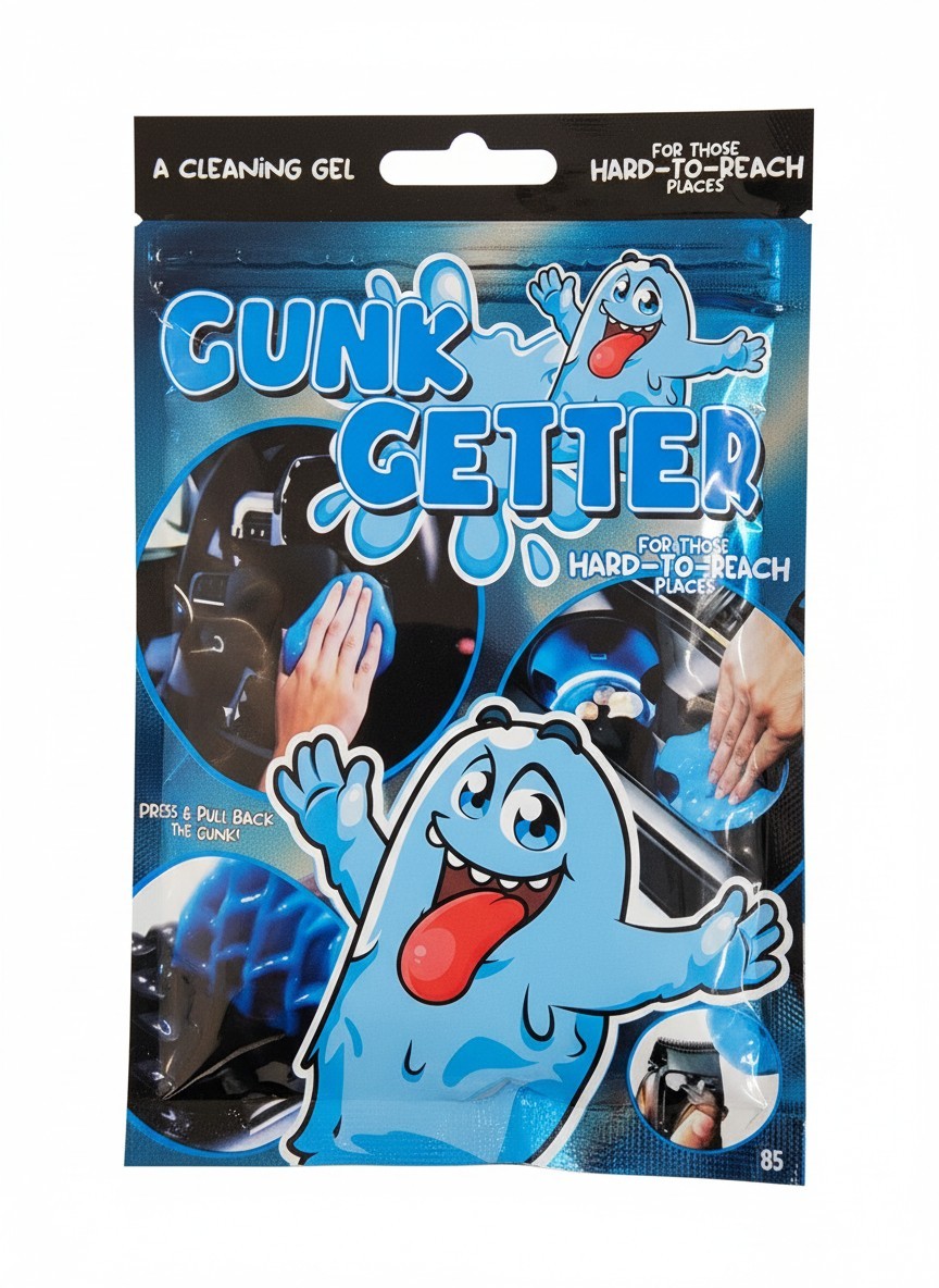 Gunk Getter Cleaning Gel For Those Hard To Reach Places