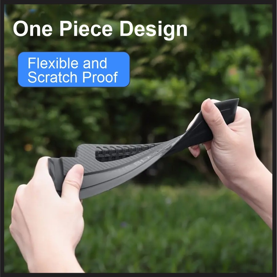 Silicone Car Wiper Blade Large Handle, Scratch Resistant, Wash, Rain, and Snow