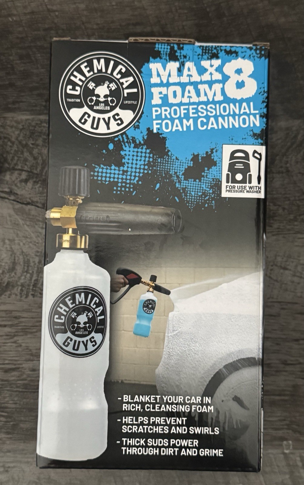 Chemical Guys Bundle of 4. Max FOAM PROFESSIONAL FOAM CANNON and Other Items