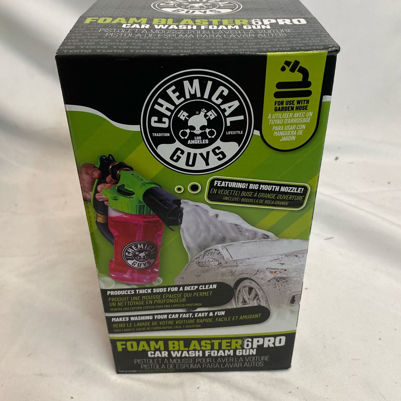 Chemical Guys Arsenal Kit w/ Blue Camo Bucket & Foam Blaster, 16oz