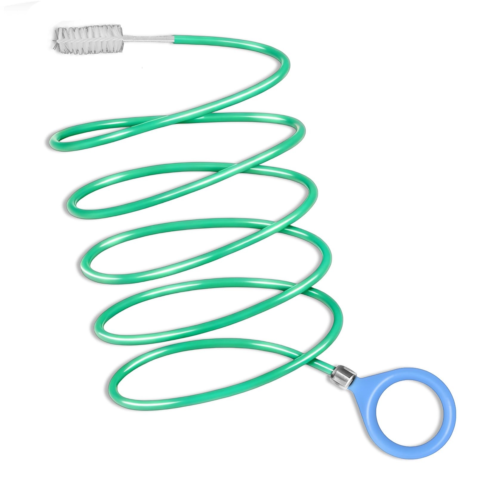 Green Auto Sunroof Drain Cleaning Tool 120 Inch Long Flexible Brush