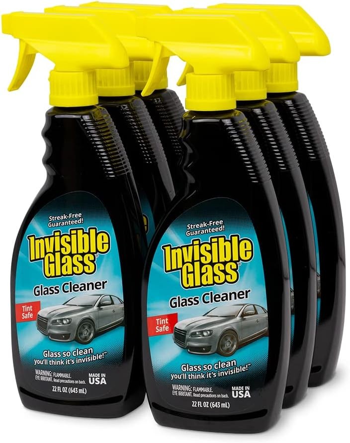 Invisible Glass 92164-6PK Premium and Window 22 Fl Oz (Pack of 6)
