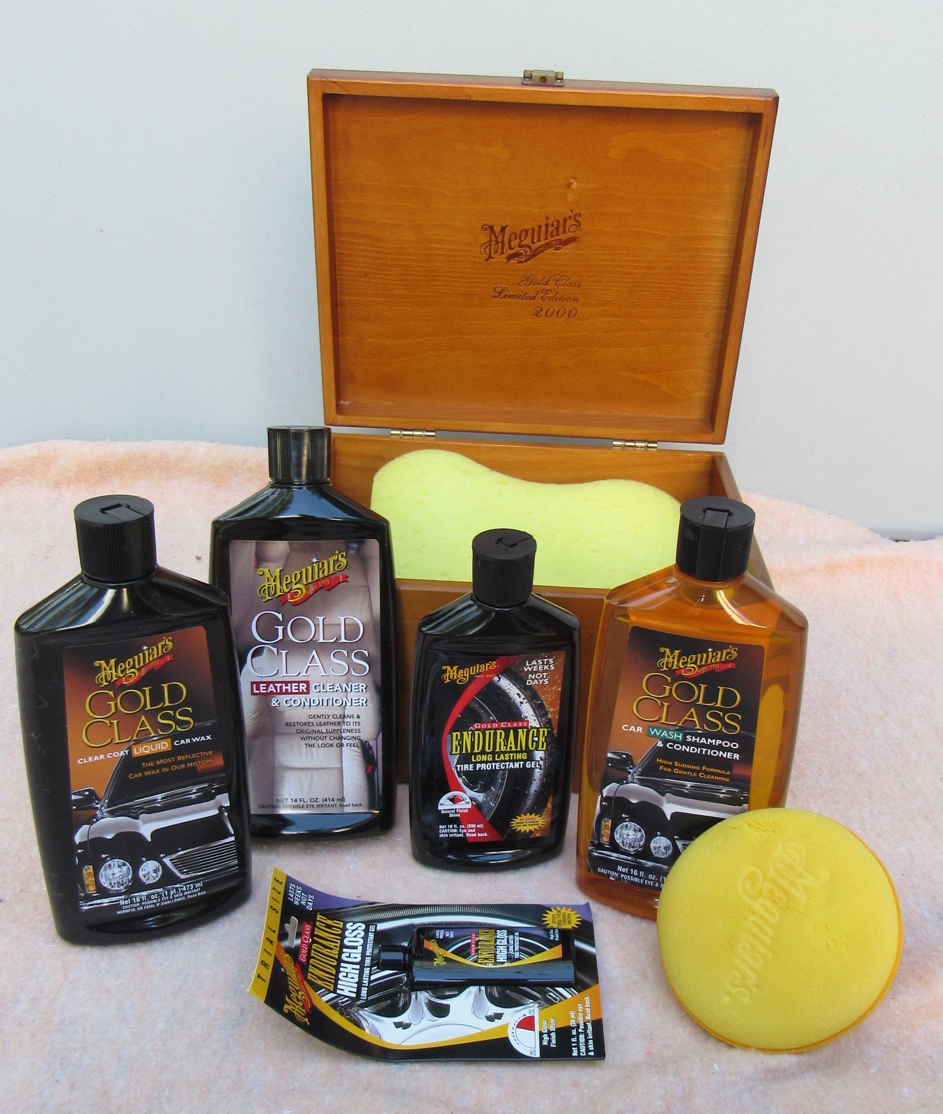 Meguiar’s Gold Class Limited Edition Car Care Gift Kit New in Box