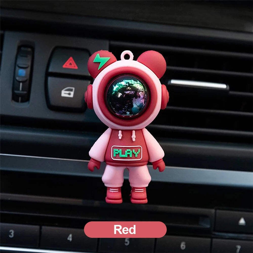 Car Air Outlet Perfume Clip Cartoon Astronaut Freshener Conditioning SUV Truck