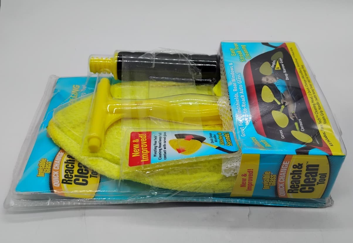 INVISIBLE GLASS 95160 Reach & Clean Windshield Window Cleaning Tool Kit