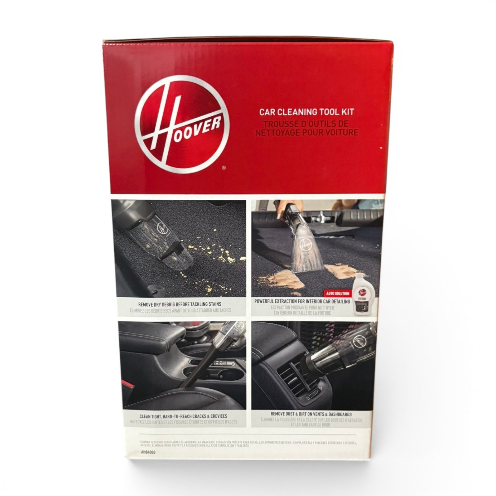 Hoover 5-Piece Car Cleaning Tool Kit AH84000 Compatible W Carpet & Spot Cleaners