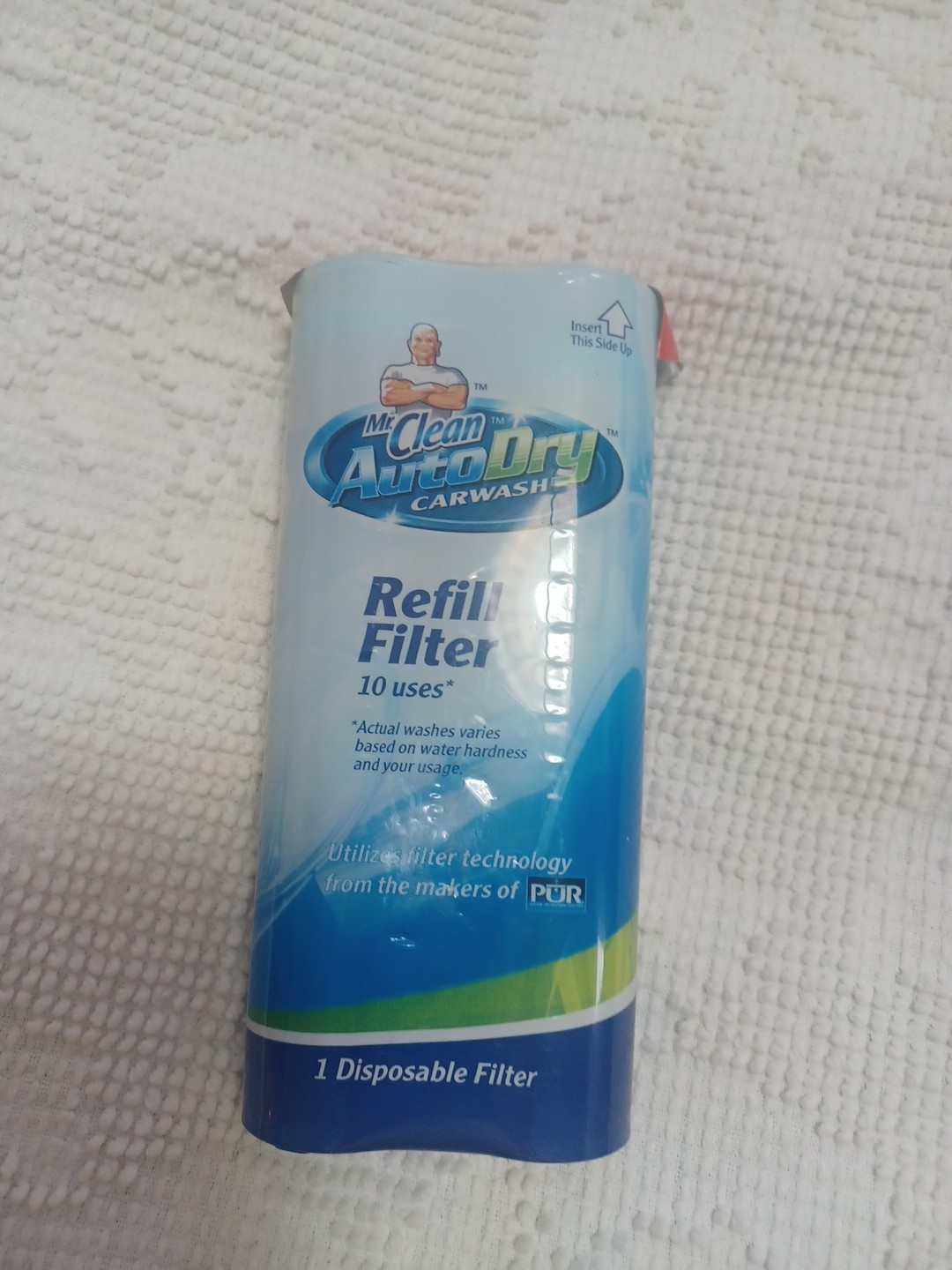 Mr. Clean Auto Dry Car Wash Refill Filter, 10 Uses, 1 Disposable Filter**