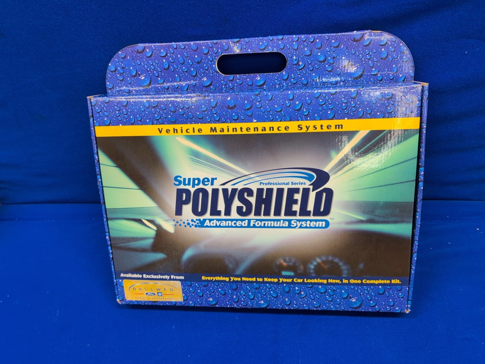 Super Polyshield Advanced Formula Car Detailing System Complete Kit New In Box