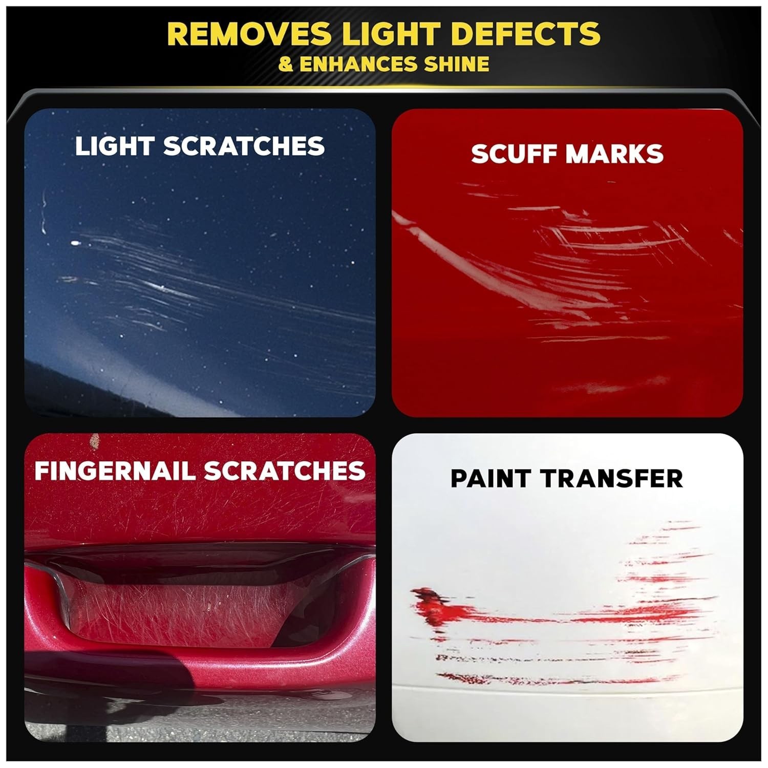 Quik Scratch Eraser Kit — Effortless Car Scratch Removal
