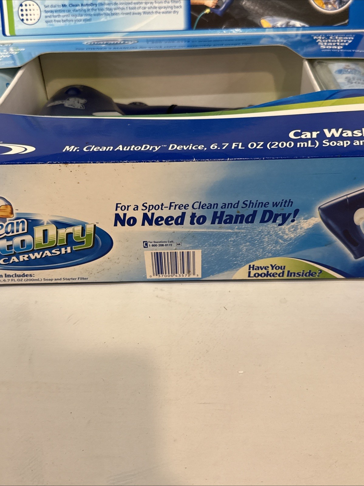Mr. Clean Auto Dry Car Wash Spray System Kit w/ Soap Starter Filter Spot NEW VG