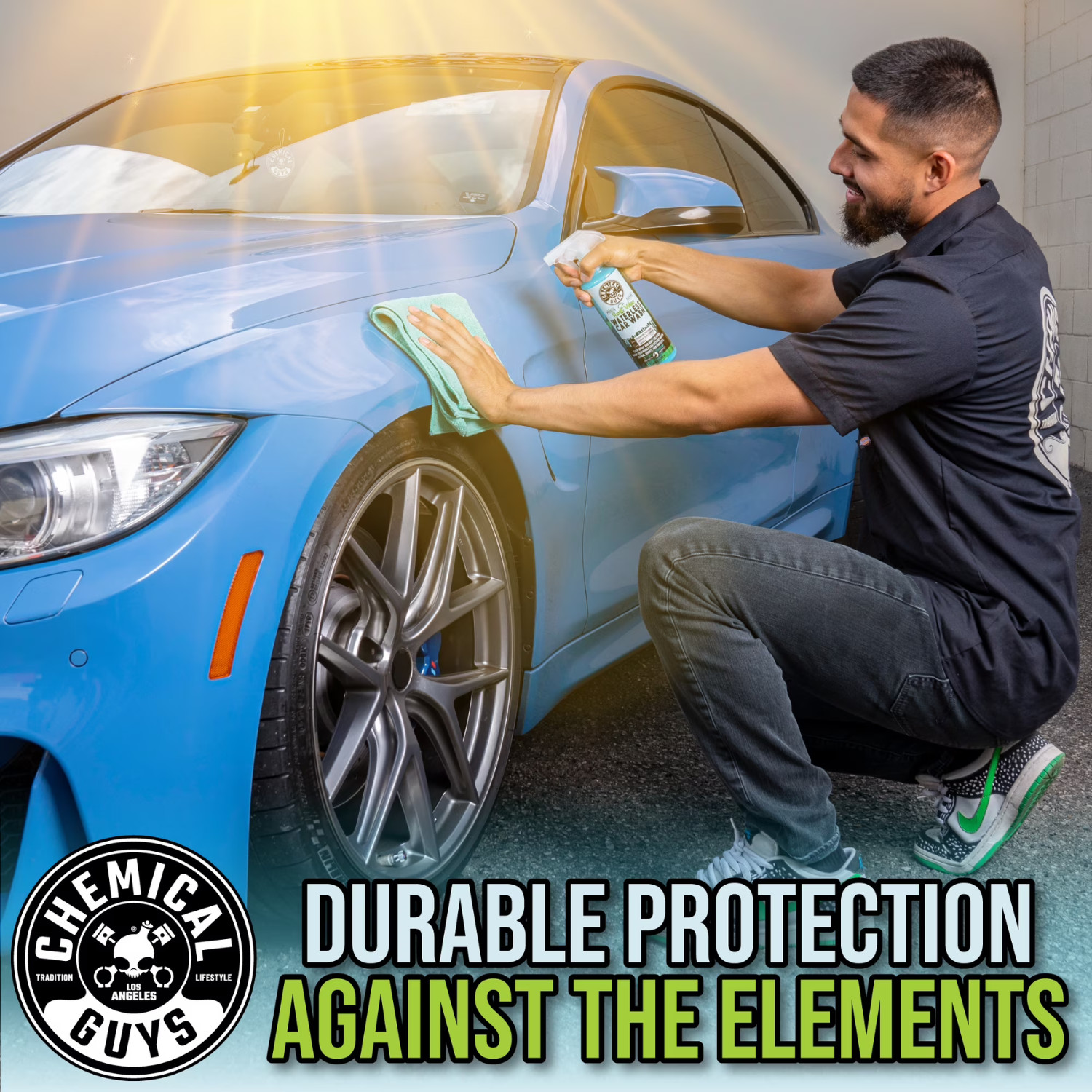 (2 pack) Chemical Guys Swift Wipe Waterless Car Wash, 16 oz