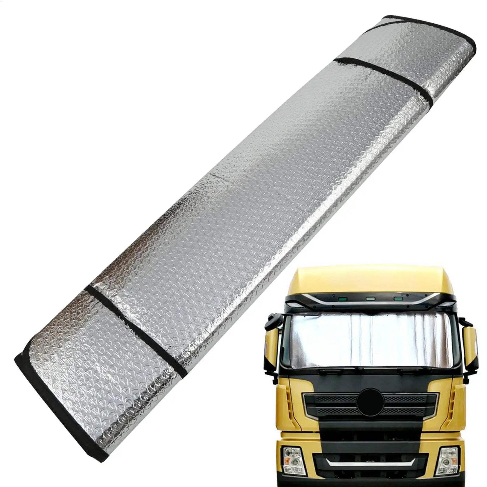 Truck Windshield Sun Shade Truck Front Window Sunshade Foldable Truck Sun Shade