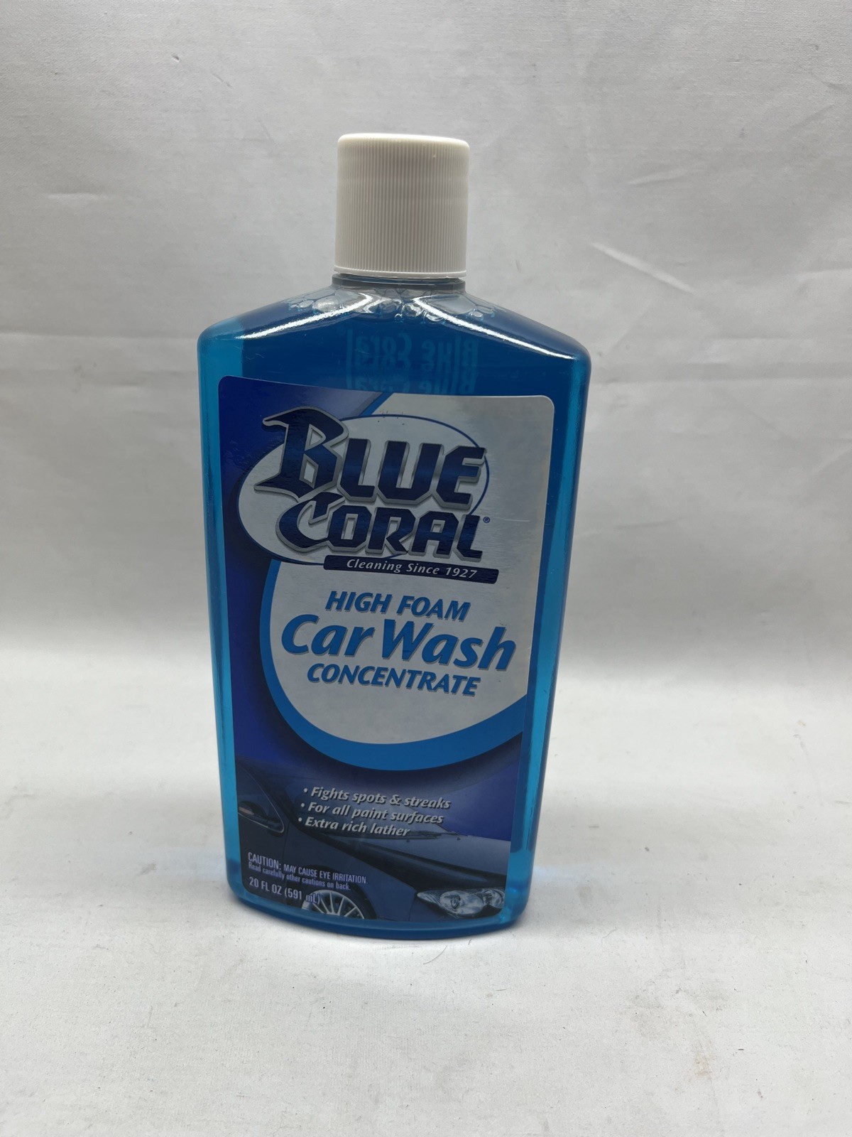 Blue Coral WC102 High Foam Car Wash Concentrate, 20oz. Total, New