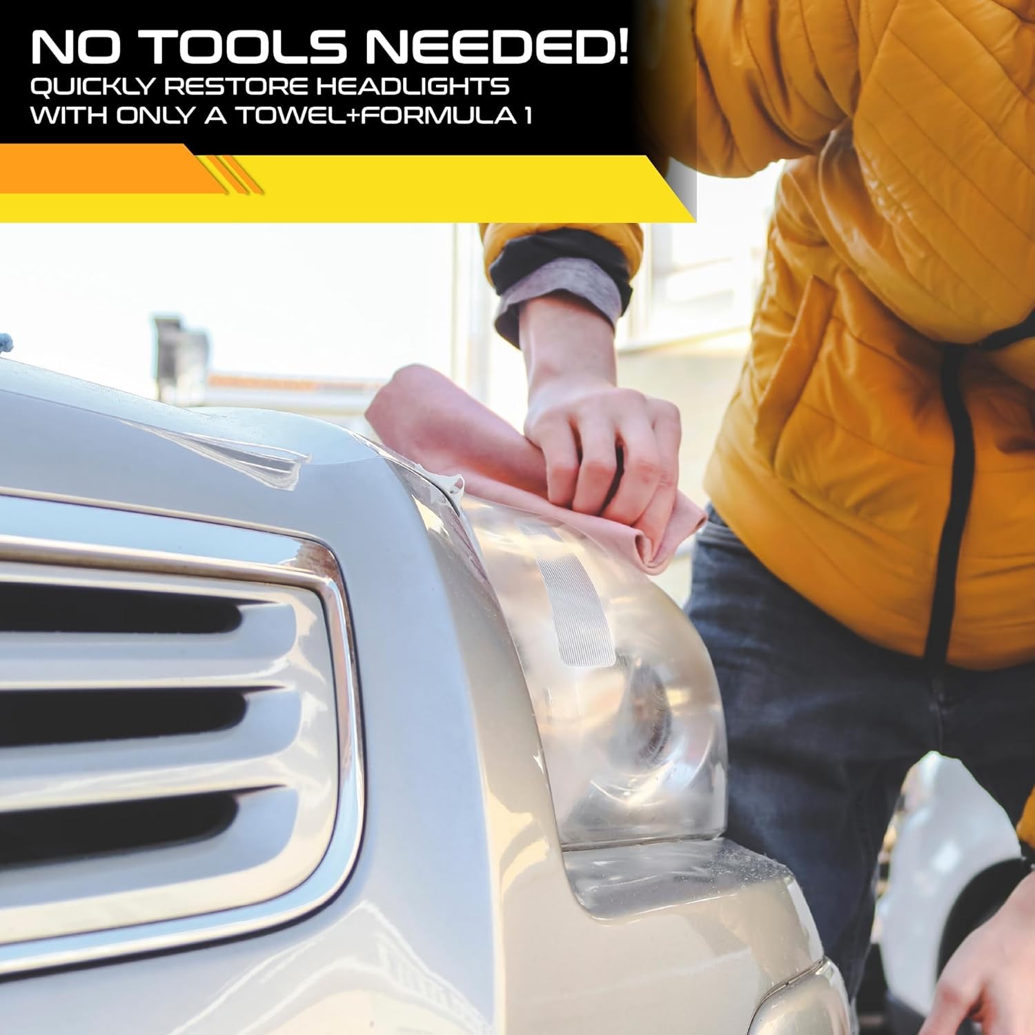Formula 1 Headlight Restorer & Sealant – One Step Polish to Clean & Renew…