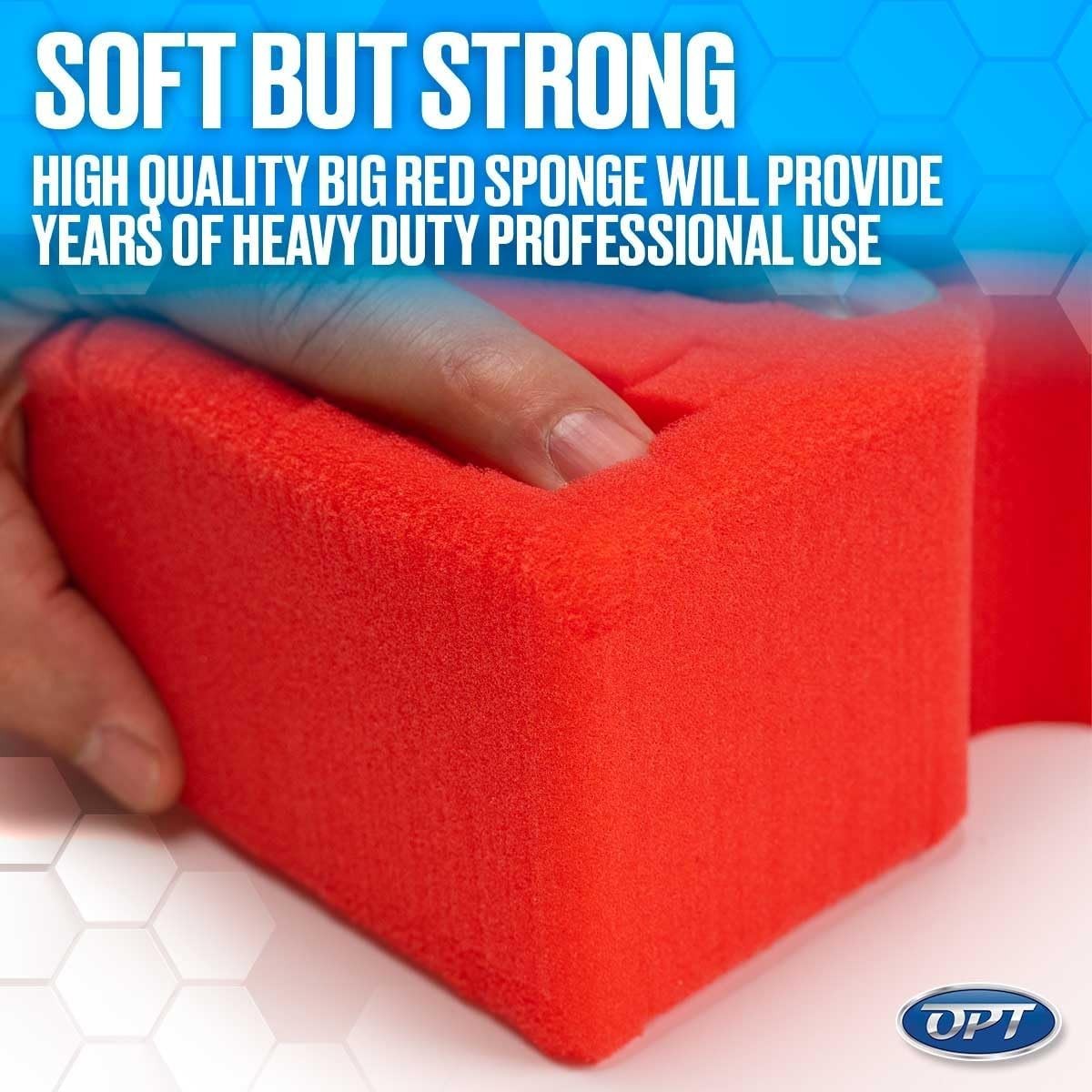 Imum Big Red Sponge – Trap Dirt with Cross-cut Design