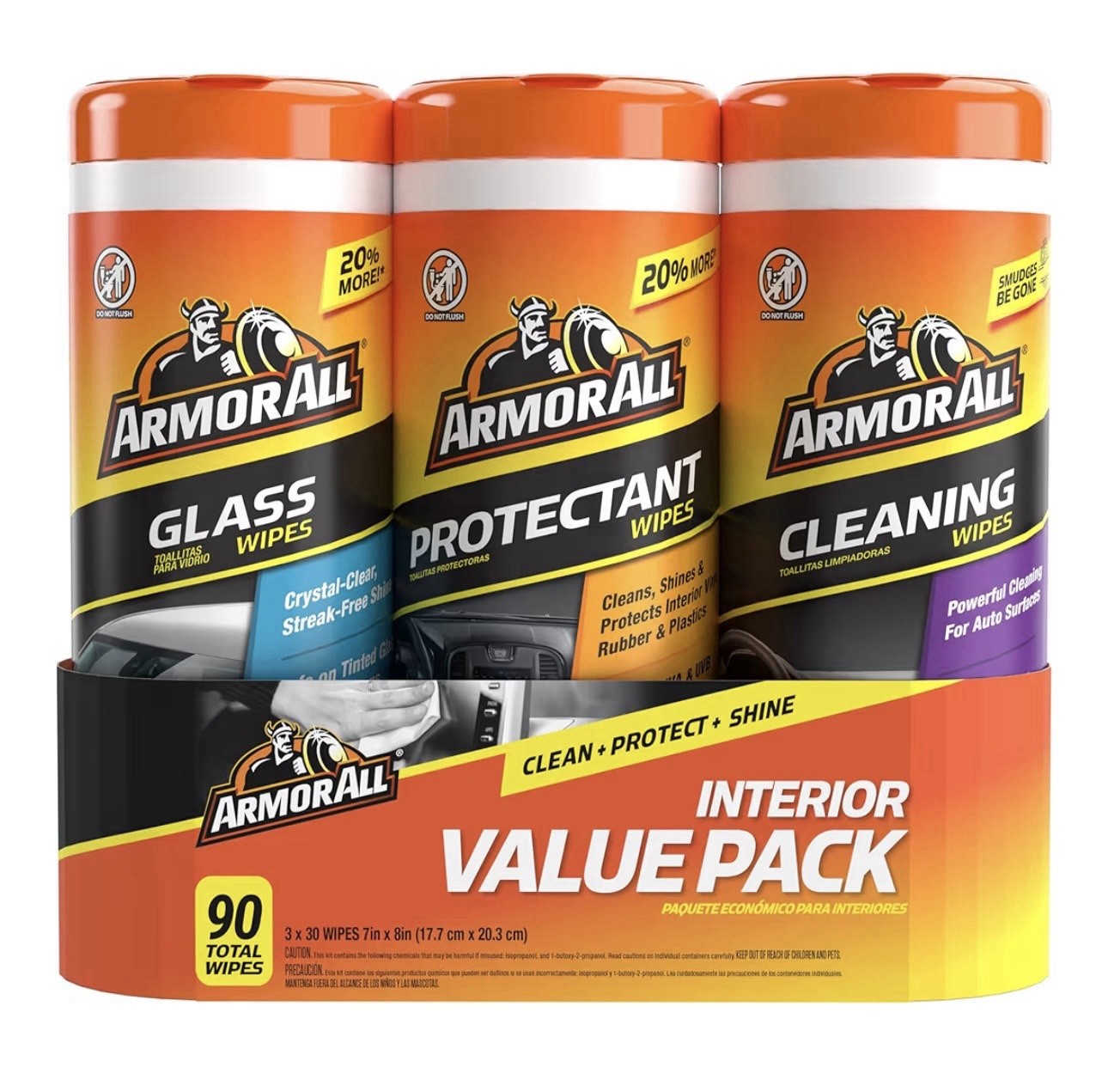 Car Wipes Multi-Pack by Armor All 3 Pack Car Cleaning Wipes