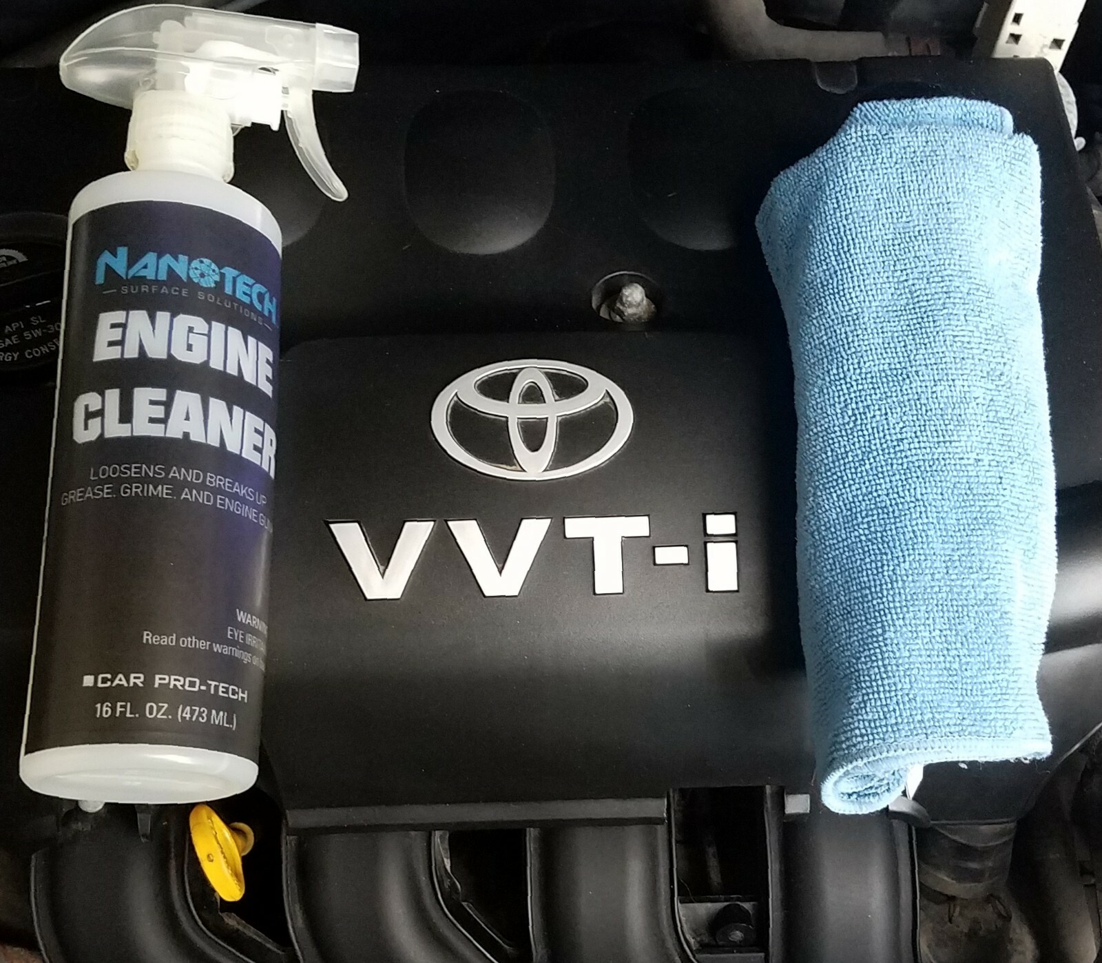 Nanotech Surface Solutions- Engine Cleaner: Grime, Grease, & Gunk Remover- 16 Oz