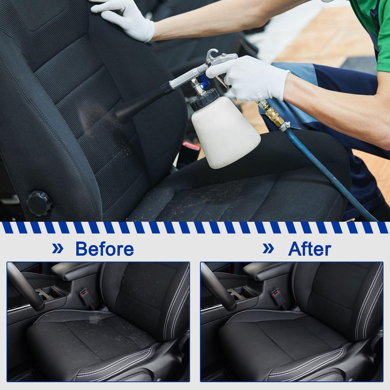 YXGOOD Car Cleaning Gun, High Pressure Air Blow Interior Cleaning…
