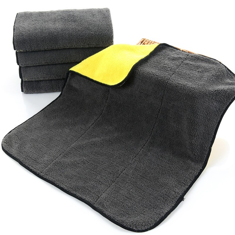 800GSM Premium Microfiber Car Drying Towel Scratch-Free Absorbent 30x60cm
