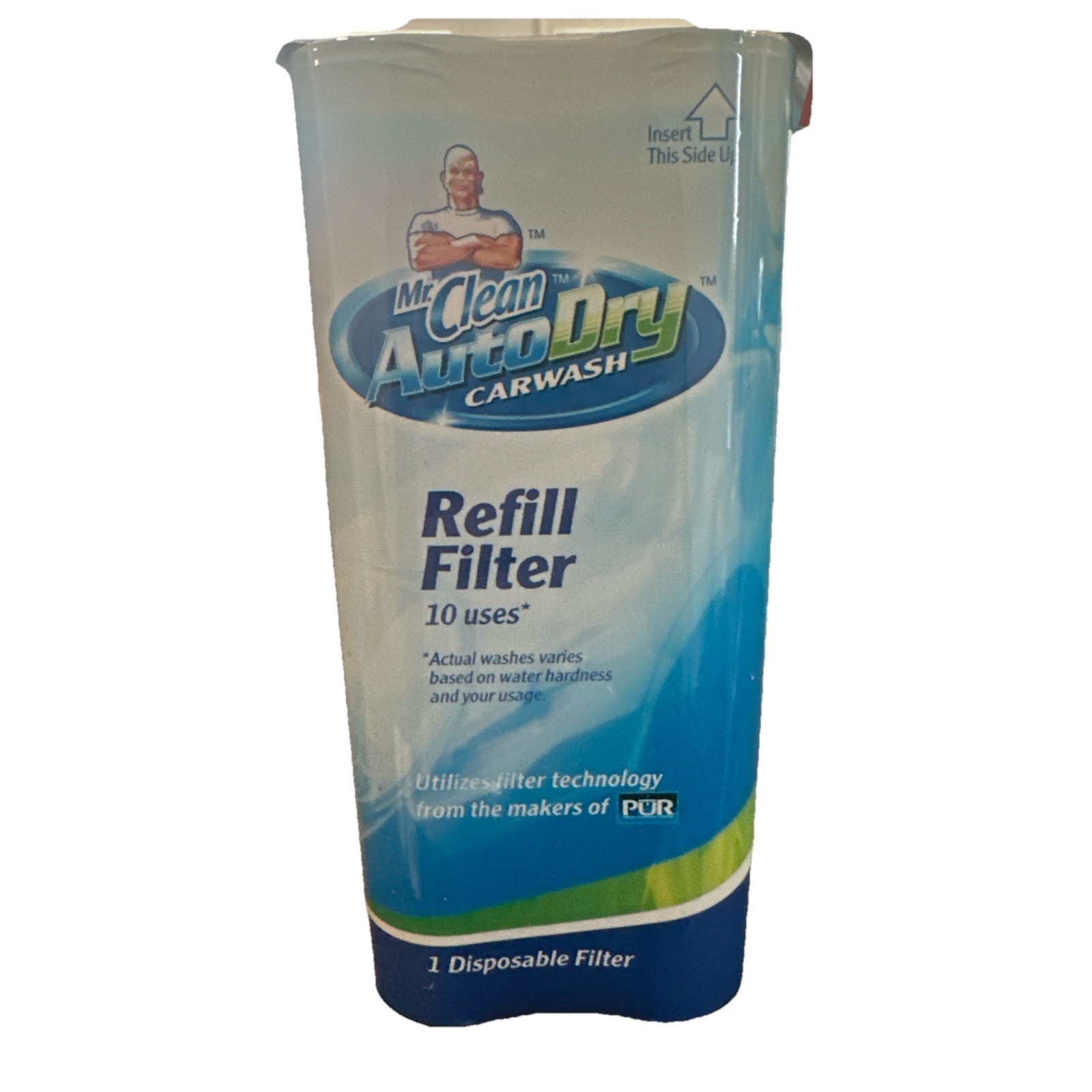 Mr. Clean Auto Dry Carwash Refill Filter 10 Uses 1 Disposable Filter FAST 2 Ship