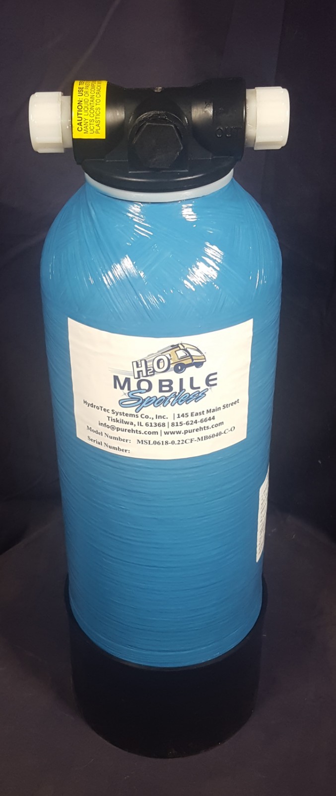 2800 grain Mobile Spotless Car Wash rinse water DI With Quality Port