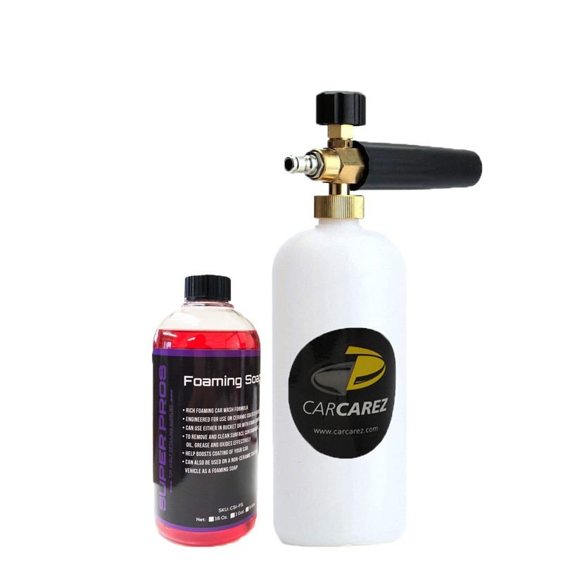 Professional Max Foam Cannon & Snow Foam Soap Kit, Safe for Cars, Trucks,SUVs