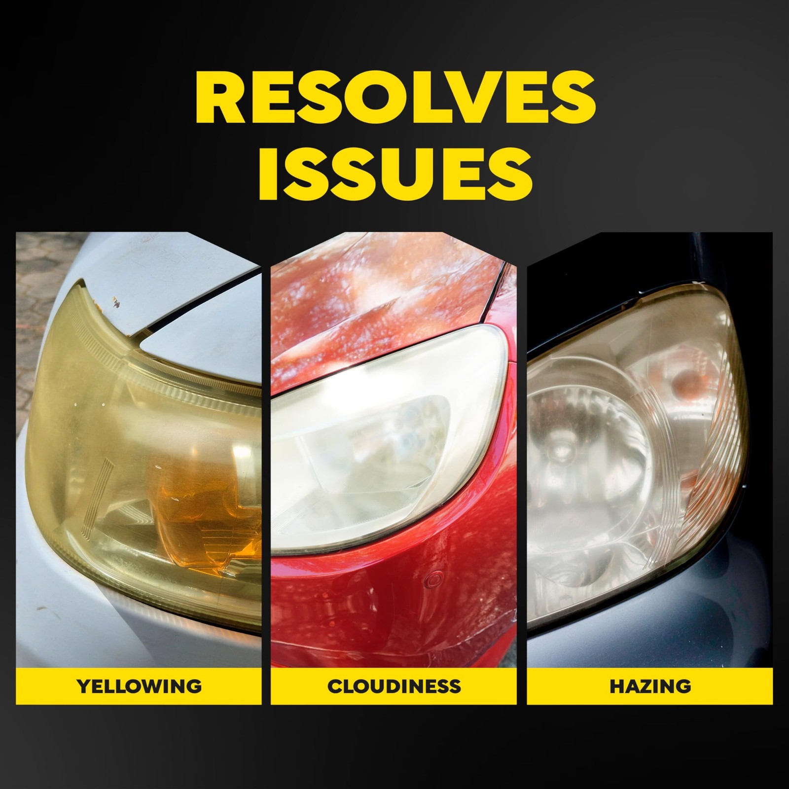 Meguiar’s Heavy Duty Headlight Kit 18+ Months of Protection Pads and More G552