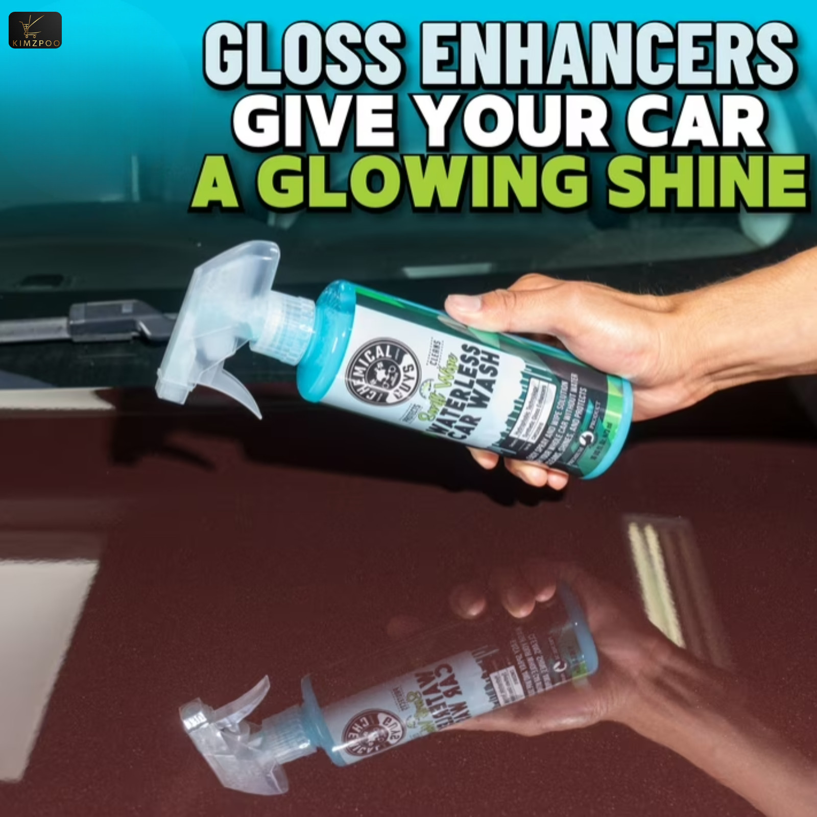 Chemical Guys Swift Wipe Waterless Car Wash 16 oz, Waterless Car Cleaning Spray