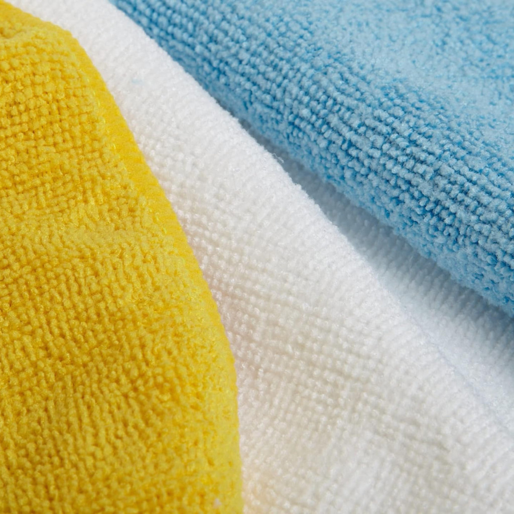 Basics Microfiber Cleaning Cloths, Ultra Absorbent, Lint Free, Streak Free