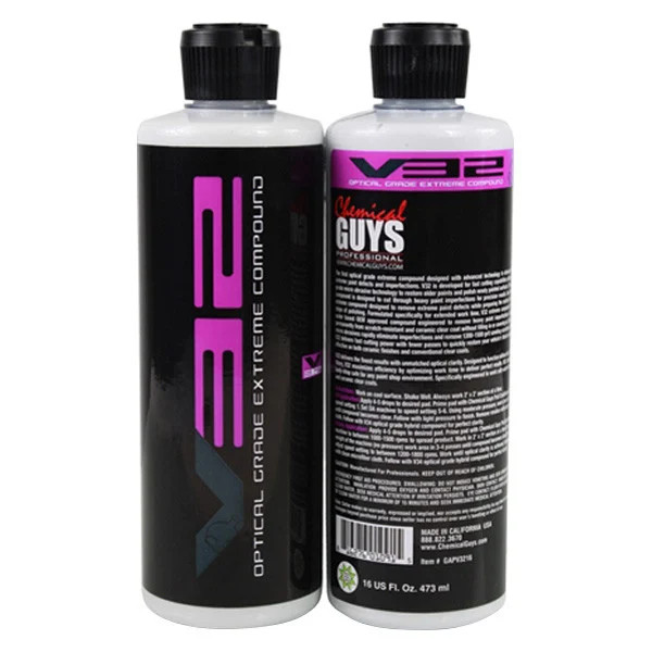 Chemical Guys V32 16 oz. Bottle Optical Grade Extreme Compound Remover