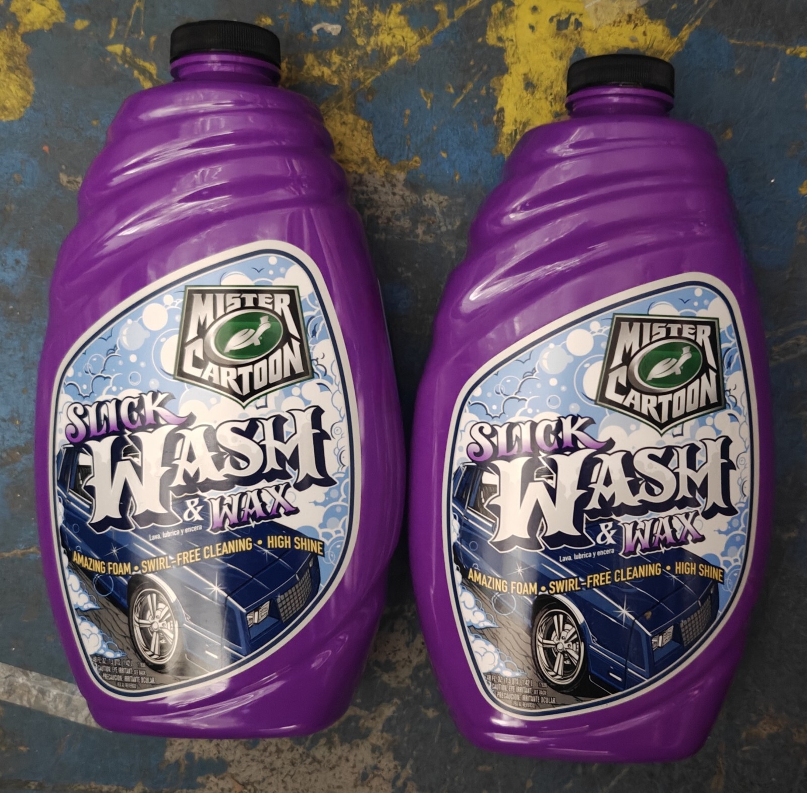 Turtlewax 54253 Slick Wash and Wax 48 Oz*2 Combo-2