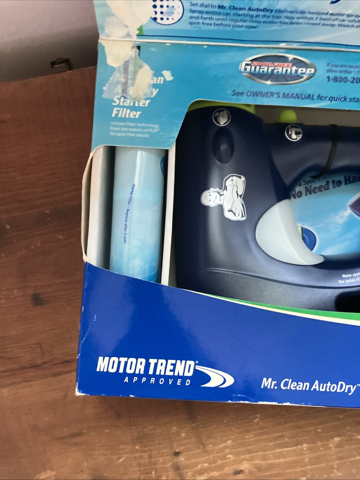 Mr Clean Auto Dry Car Wash System Carwash Kit with Soap & Starter Filter