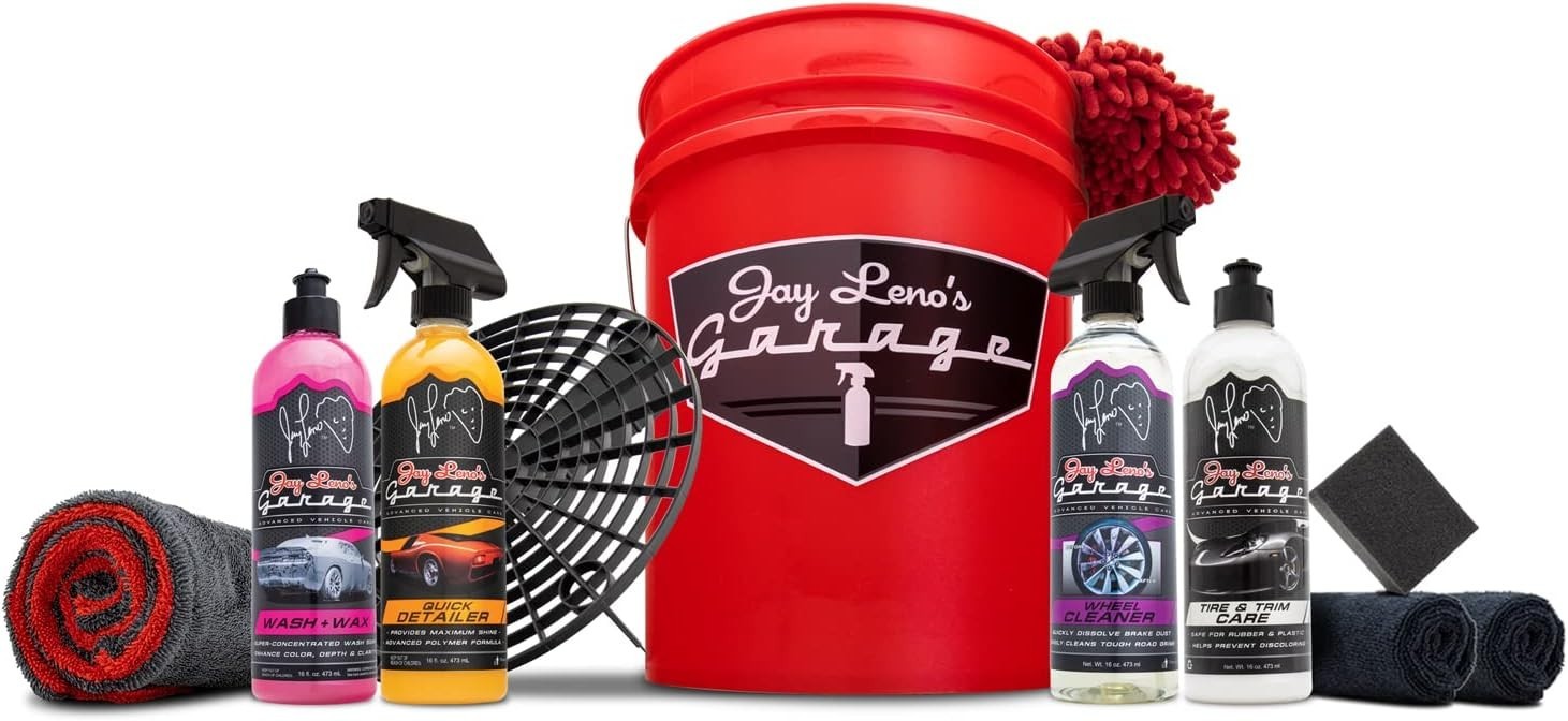 Car Wash Kit with Bucket – Auto Detailing Kit for Interior and Exterior, Car …