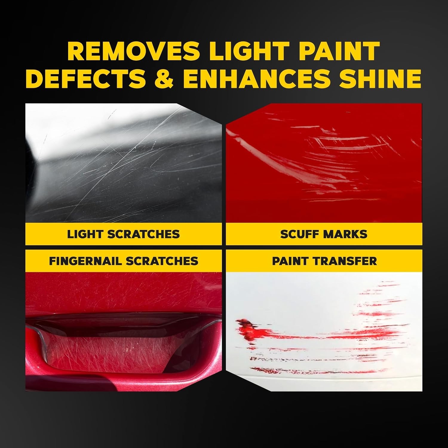 Drill-Activated Quik Eraser Kit for Quick Scratch Removal – Microfiber Included