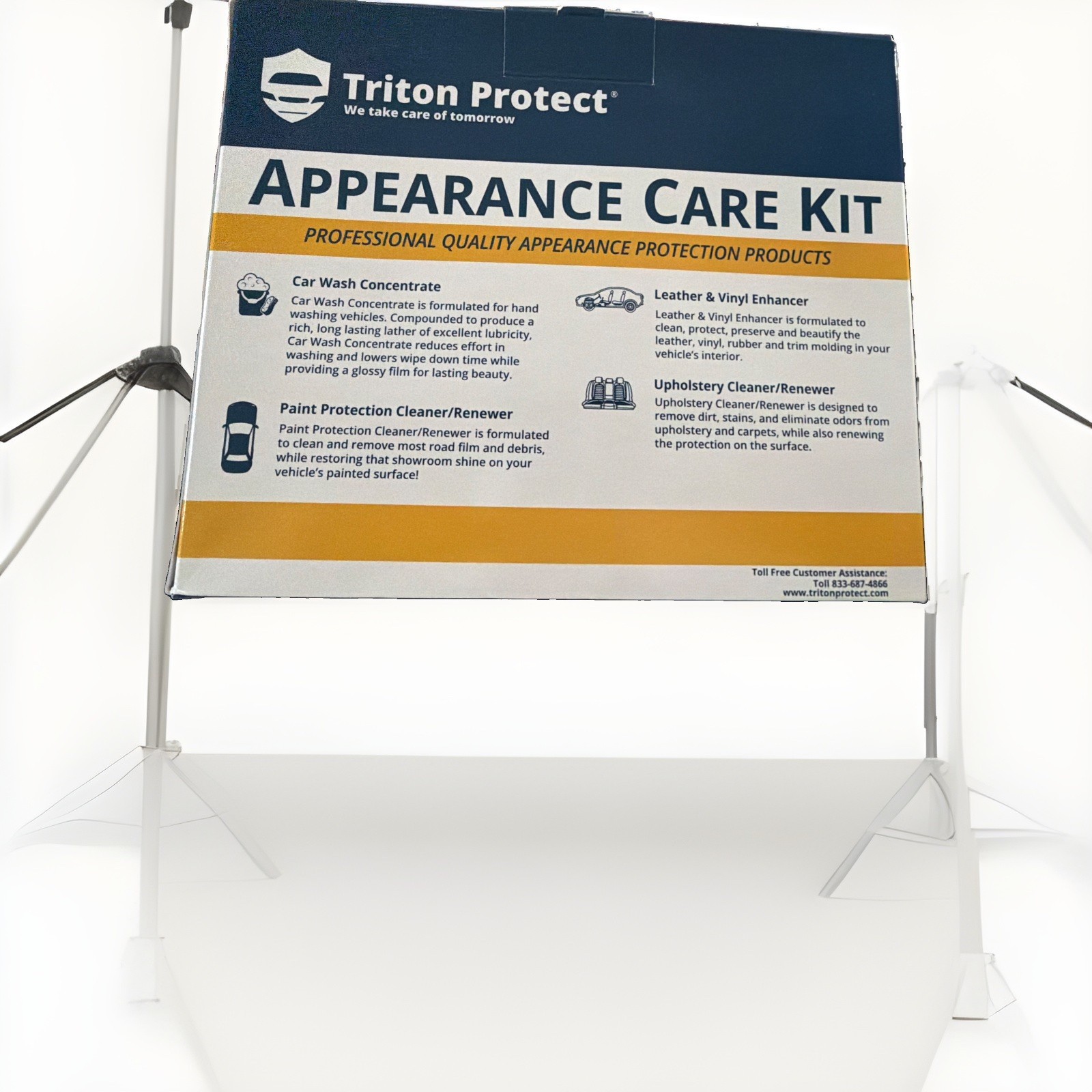 Appearance Care Kit Triton Protect Care System New In Box plus Microfiber towel