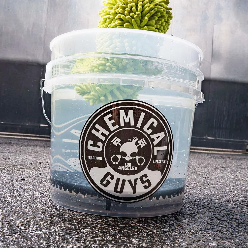 Chemical Guys Cyclone Dirt Trap Car Wash Bucket Insert – 12″ Diameter, Black