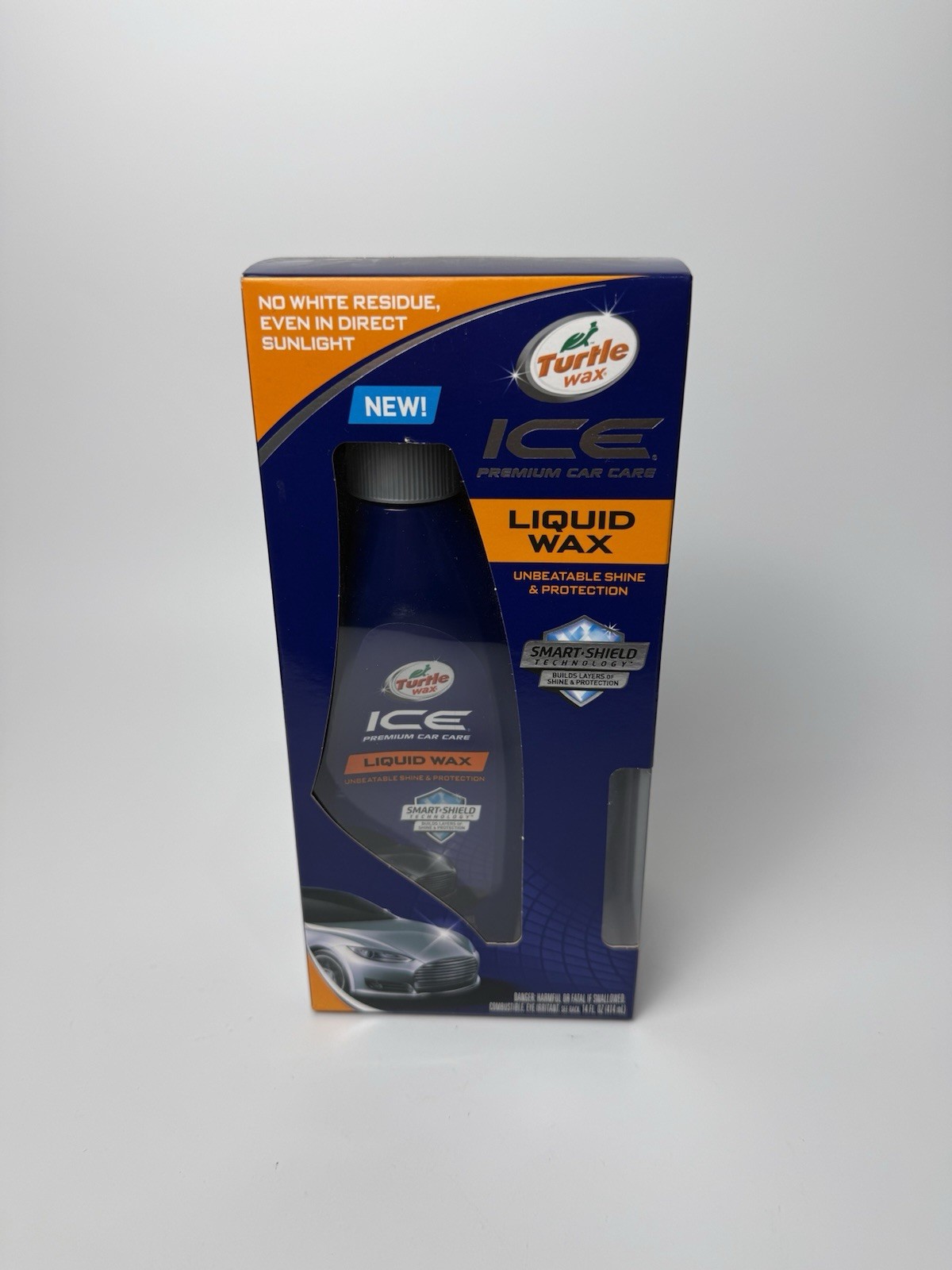 NEW Turtle Wax Ice Liquid Wax Kit Includes Towel & Applicator 14 oz SEALED