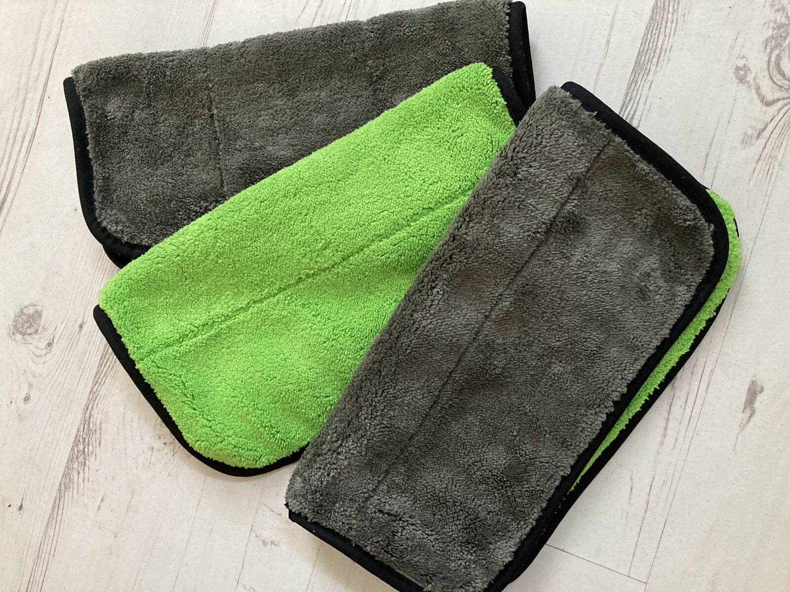 5xCar Waxing Towels Microfiber Super Thick Plush Cloth Washing Cleaning Drying