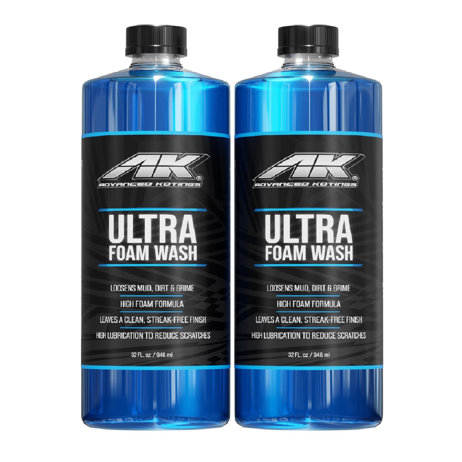 ADVANCED KOTINGS SET OF 2 SHINE & PROTECT 16OZ & WASH & WAX 32OZ SOAP W/ TOWEL