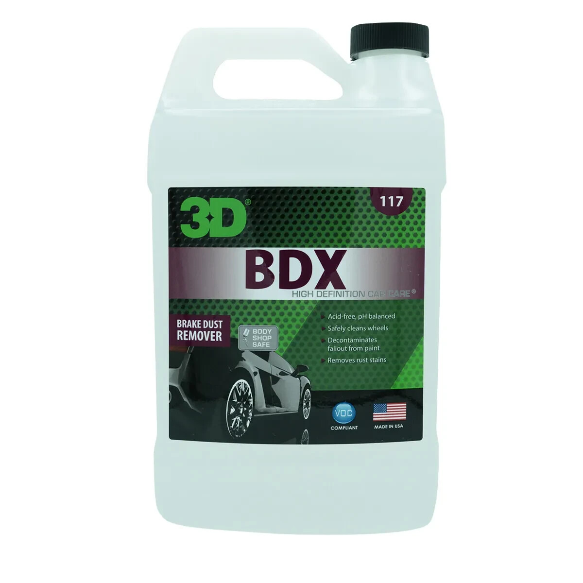 3D BDX Iron Remover 1 Gallon FREE SHIPPING