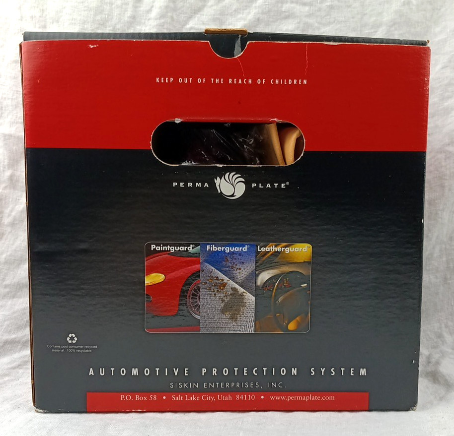 Perma Plate Automotive Protection System Paint Fiber Leather Guard Car Cleaning
