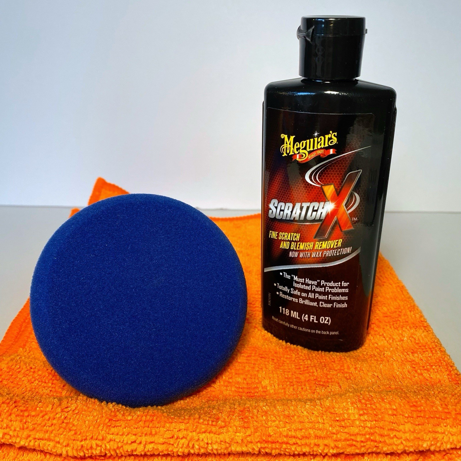 Meguiar’s Quik Scratch Eraser Kit, Car Scratch Remover for Repairing Surface
