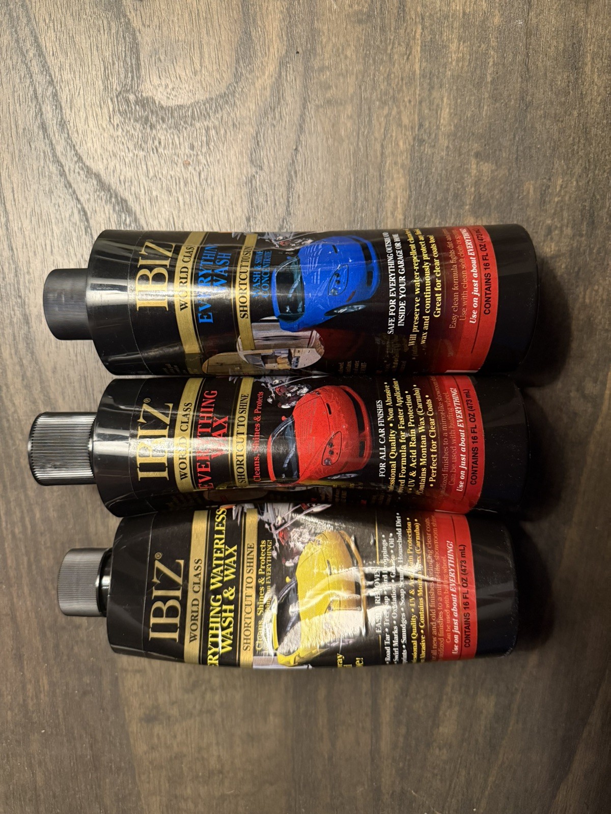 IBIZ World Class Everything Products Car Wash & Wax Polish Open Box