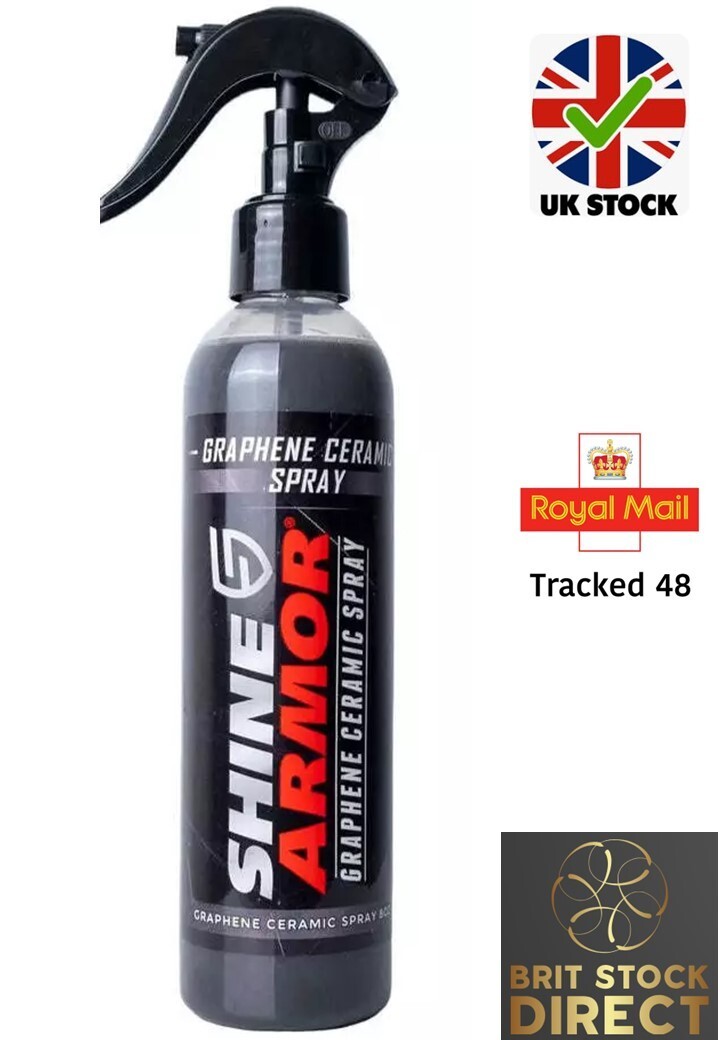 Shine Armour GRAPHENE Ceramic Coating Real USA branded Product 236 ML