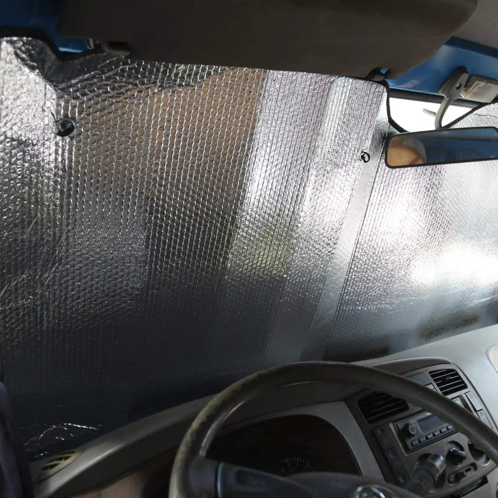Truck Windshield Sun Shade Truck Front Window Sunshade Foldable Truck Sun Shade