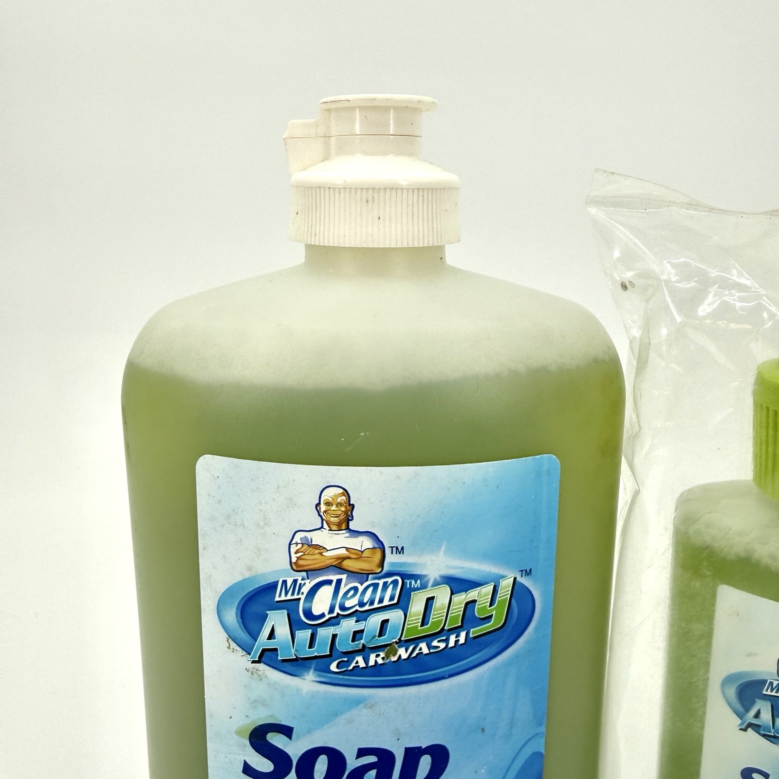 Lot of 3 Mr. Clean Auto Dry Car Wash Soap 20 oz & 6.7oz New Old Stock 2003