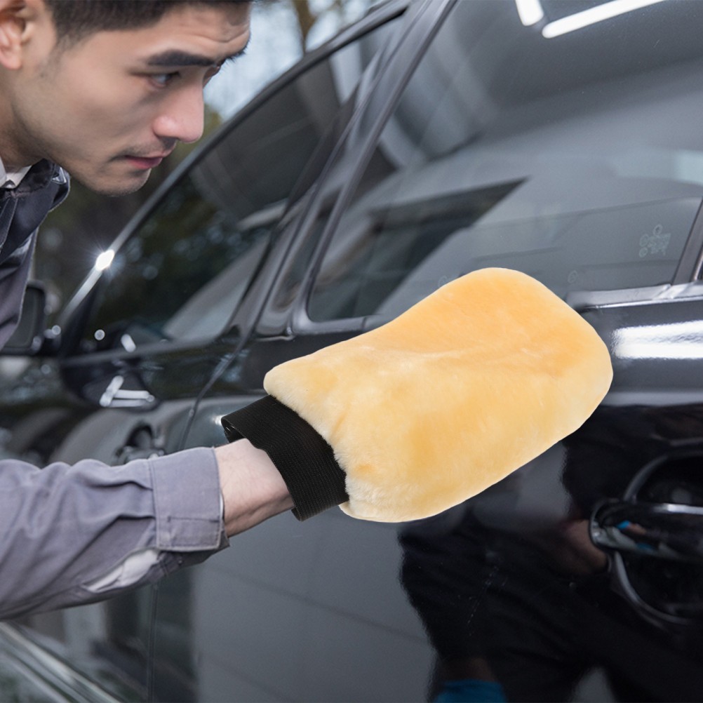Wash Mitt for Car Washing Waterproof Gloves Soft Cleaning Accessories