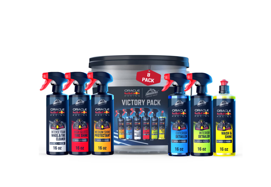 Armor All Podium Series 8PC Car Detailing Kit Bucket Wash Wheel Tire Shine