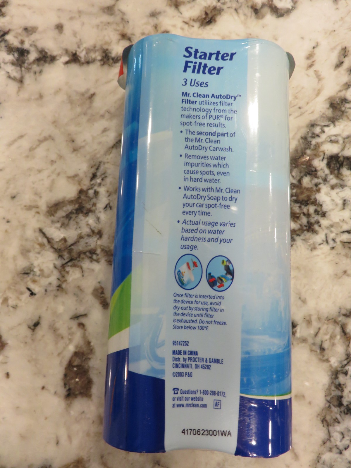 Mr Clean Auto Dry Car Wash Starter Filter Carwash NEW