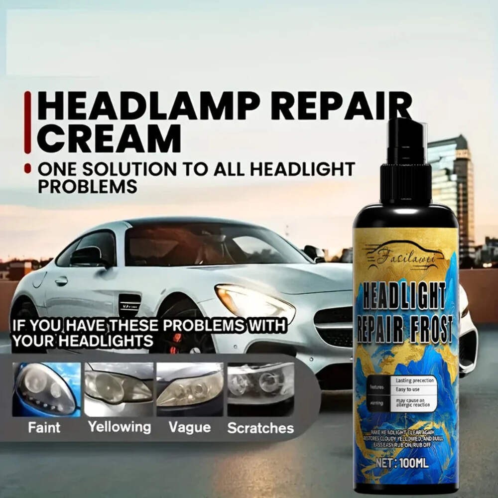 Car headlight repair liquid antioxidant/polishing agent remove scratches SUV
